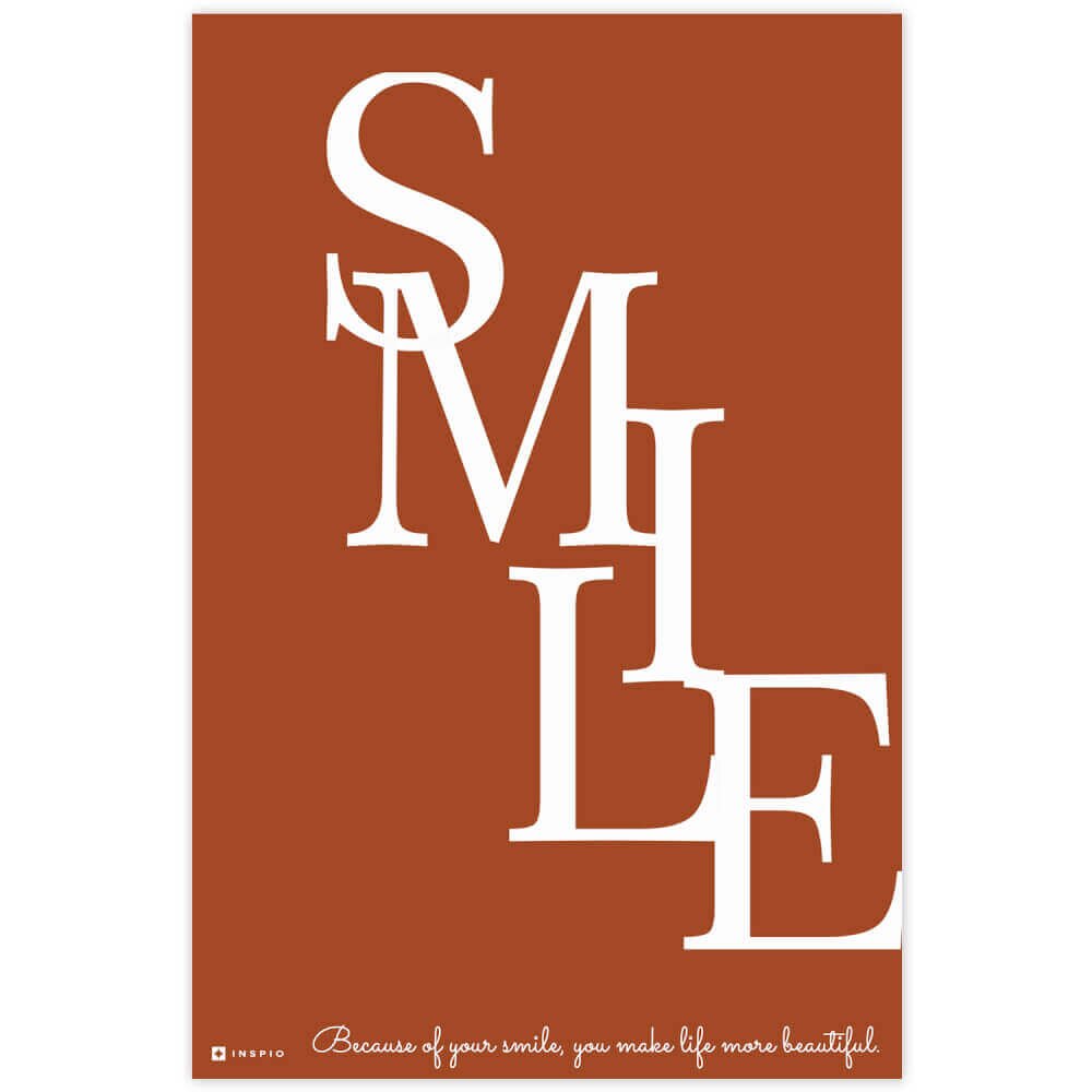 INSPIO Modern képek - SMILE nappaliba