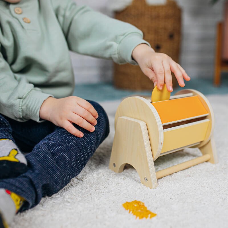INSPIO Montessori fa pörgő dob