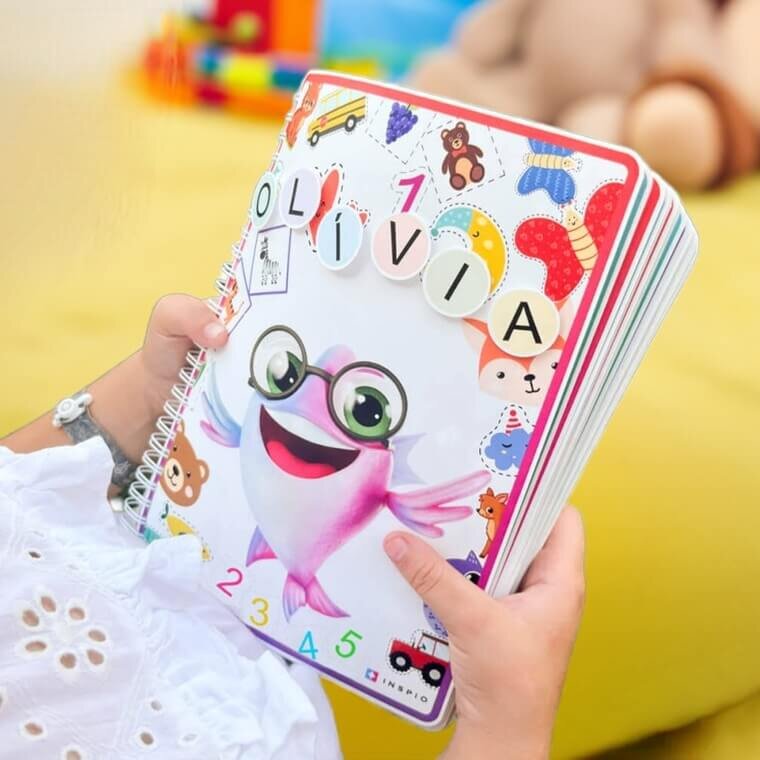 INSPIO Montessori fejlesztő játék tele kreatív tevékenységekkel