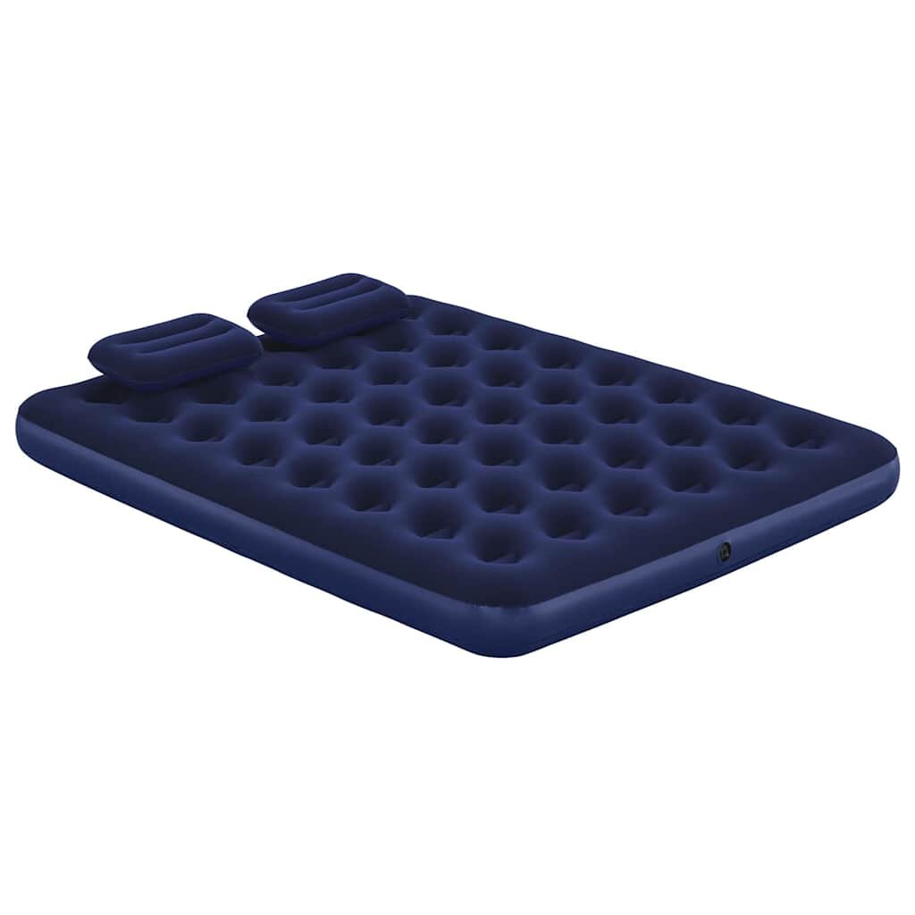 Bestway felfújható bolyhosított matrac párnával és pumpával 203 x 152 x 22 cm 67374