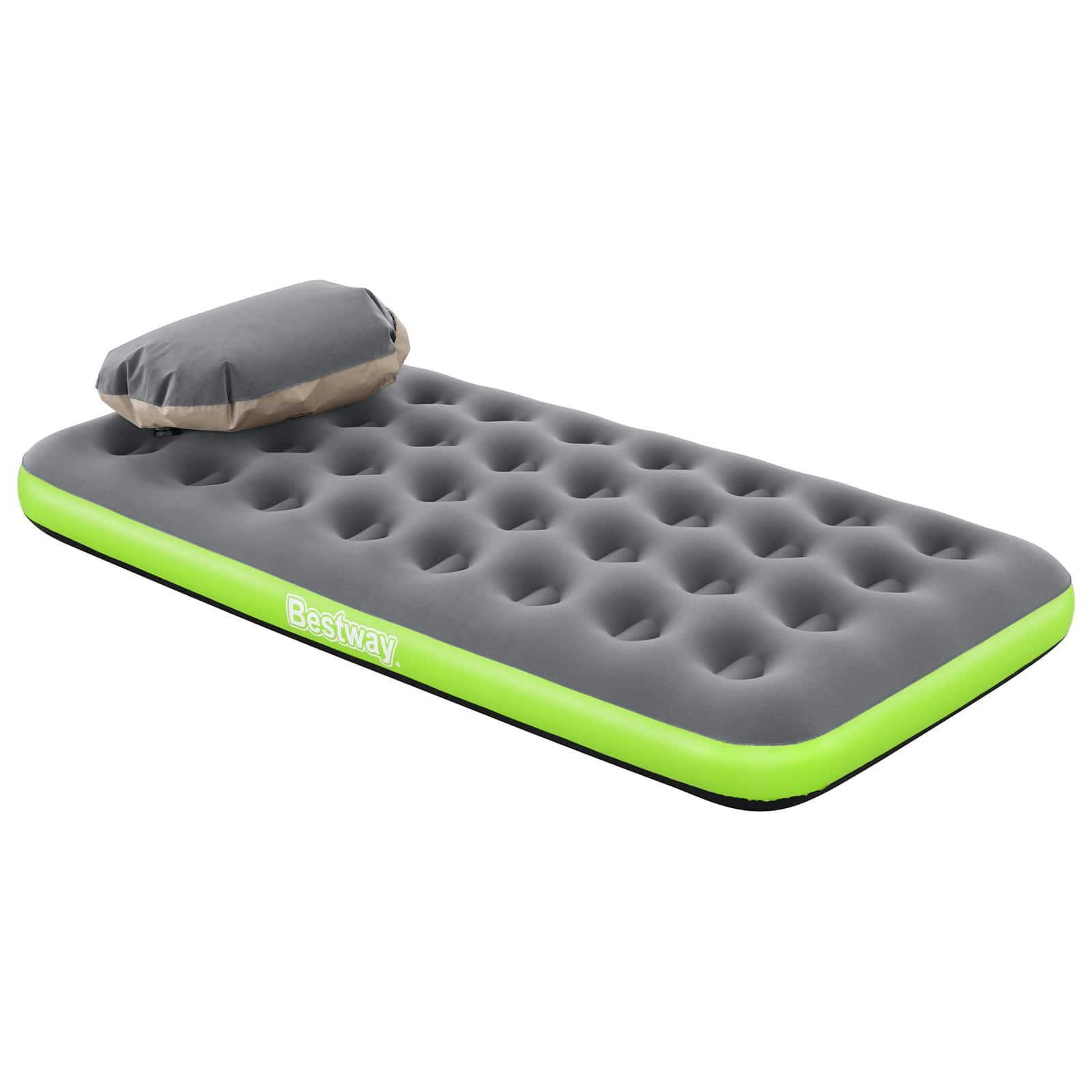 Bestway Légmatrac 1 személyes 188 x 99 x 22 cm Szürke és zöld