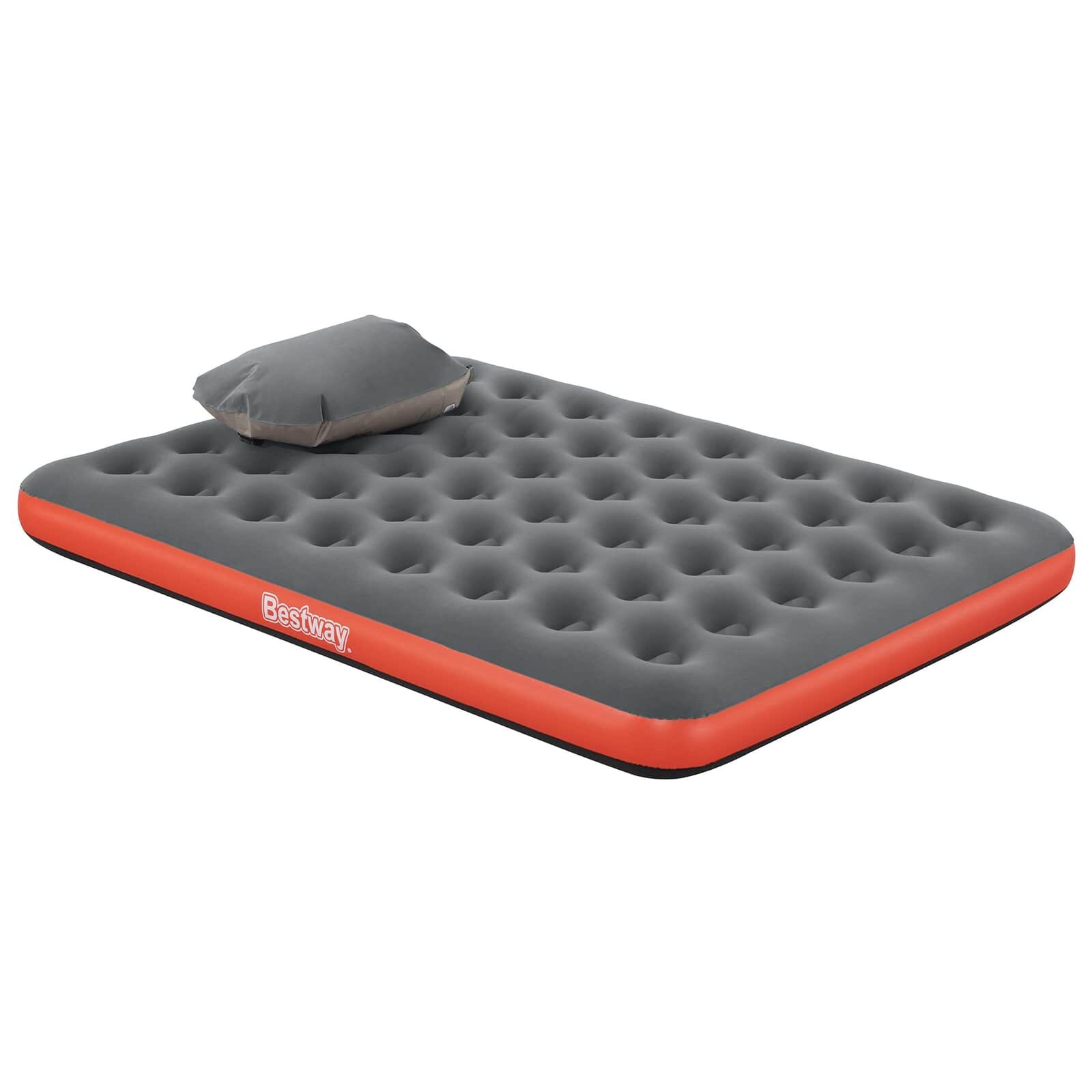 Bestway Légmatrac 2 személyes 203 x 152 x 22 cm Szürke és piros