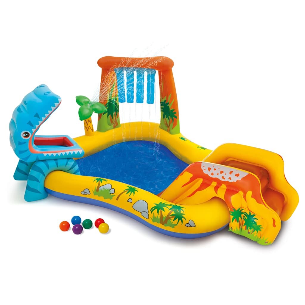 INTEX Dinosaur Play Center 57444NP felfújható medence 249x191x109 cm