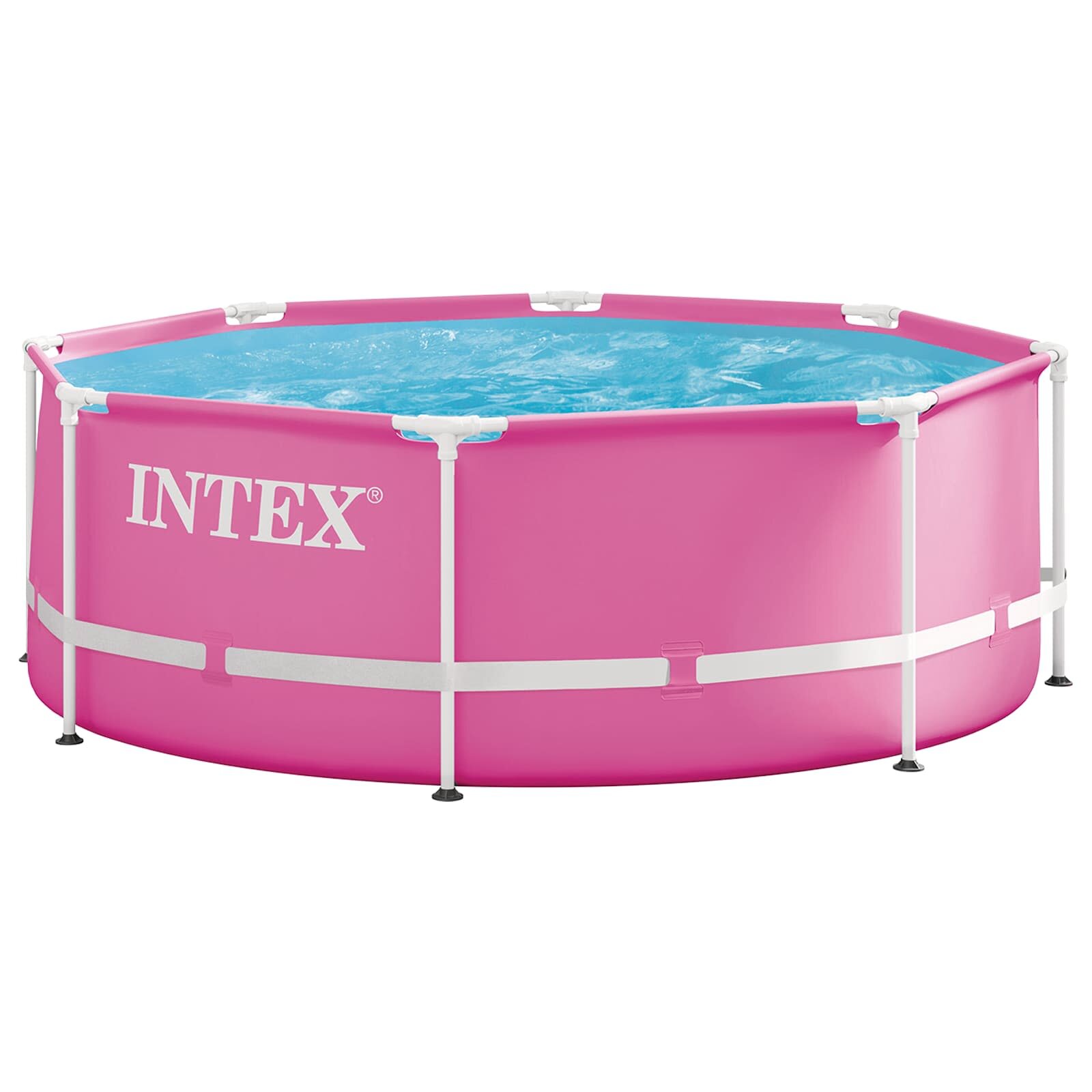 INTEX Fémvázas föld feletti medence 244 x 76 cm Kerek számára