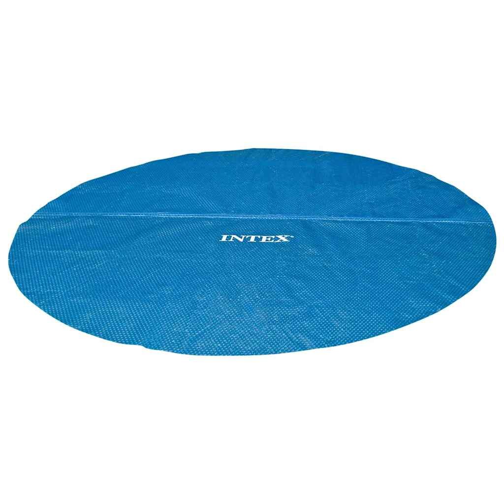 INTEX kék polietilén szolár medencetakaró 538 cm