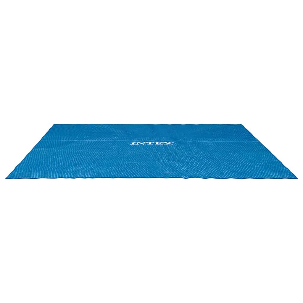 INTEX kék polietilén szolár medencetakaró 716 x 346 cm
