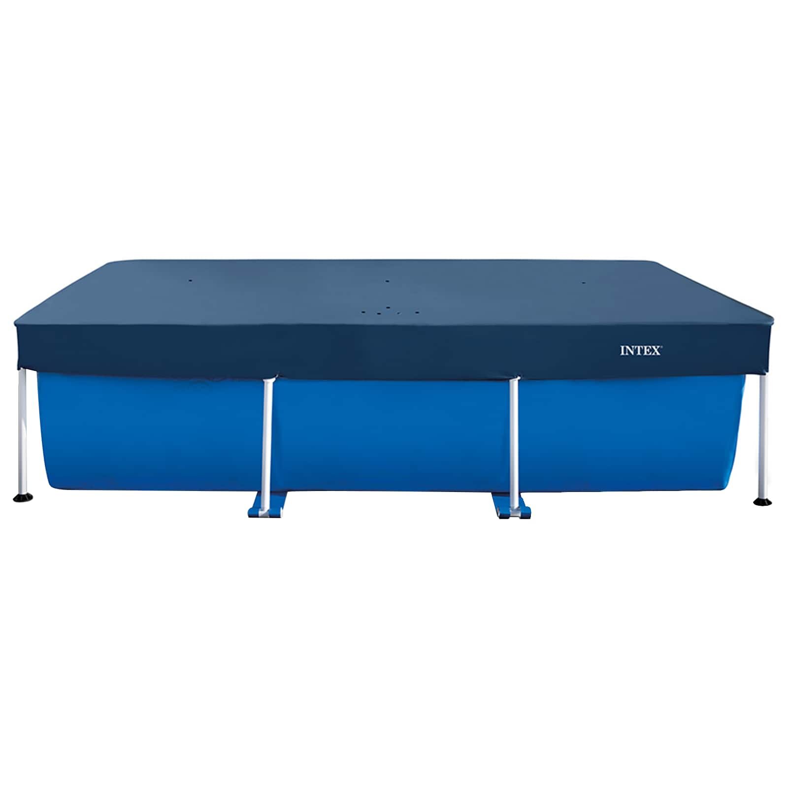 INTEX Medencefedél 260 x 160 cm Négyszögletes PVC és PP