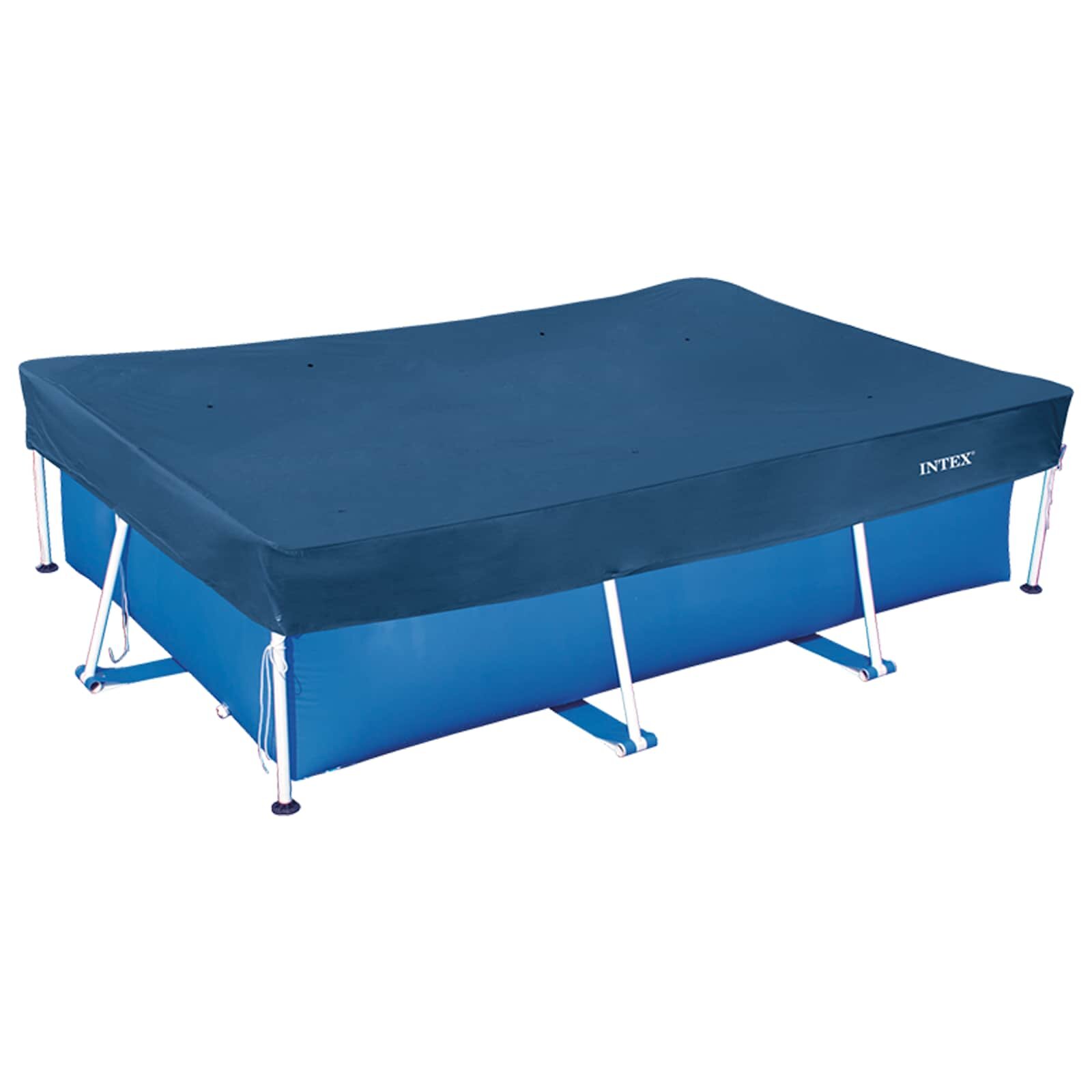 INTEX Medencefedél 300 x 200 cm Négyszögletes PVC és PET