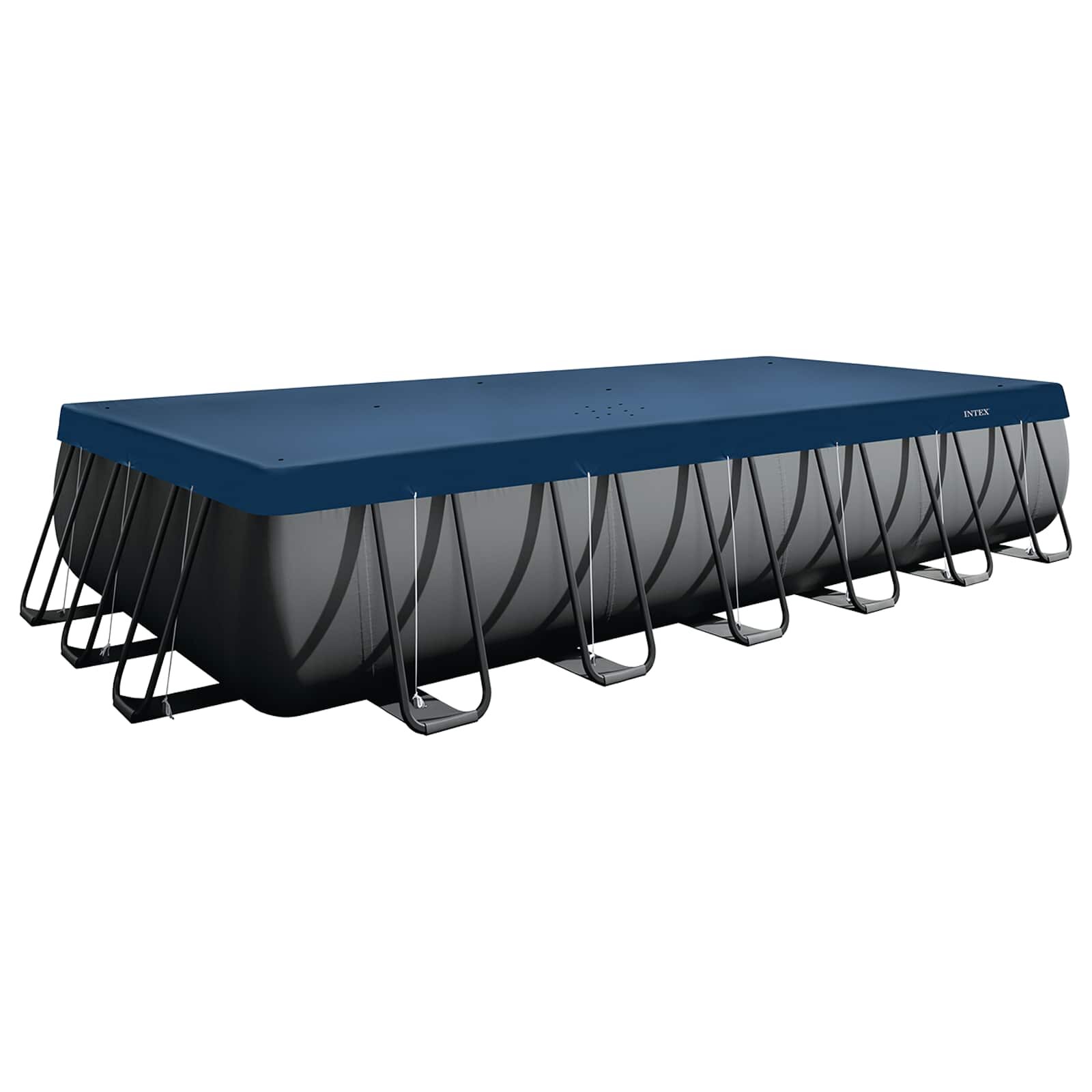INTEX Medencefedél 732 x 366 cm Négyszögletes PVC és PET