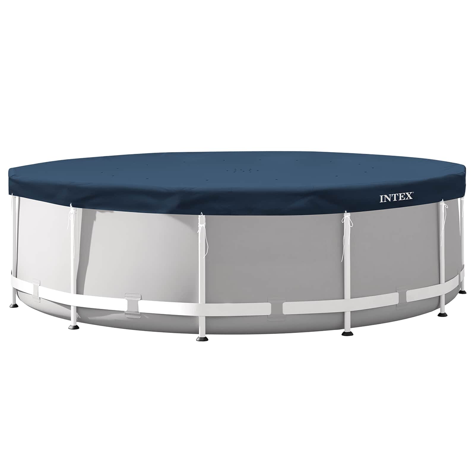 INTEX Medencefedél Ø366 x 20 cm Kerek PVC és PET