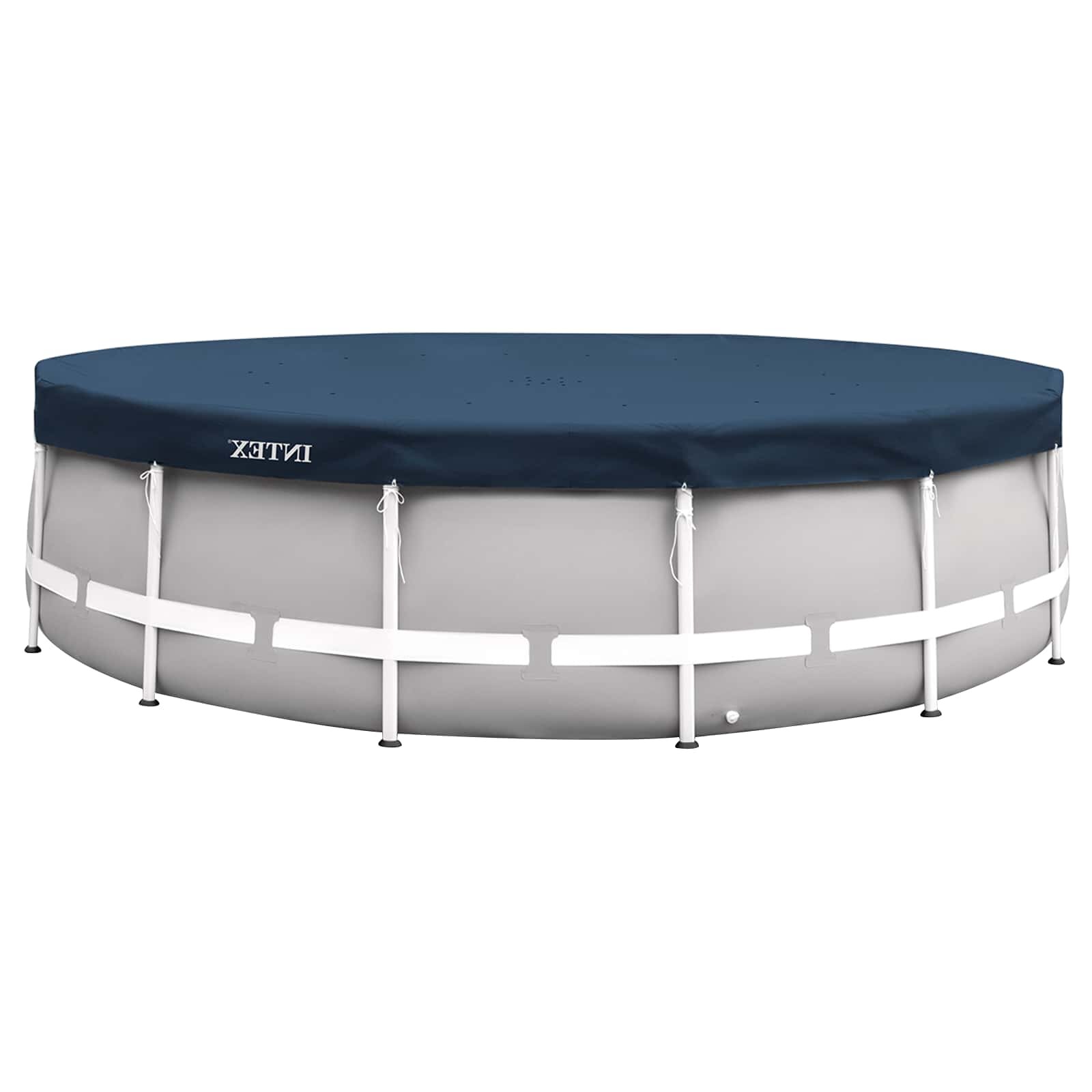 INTEX Medencefedél Ø457 x 20 cm Kerek PVC és PET