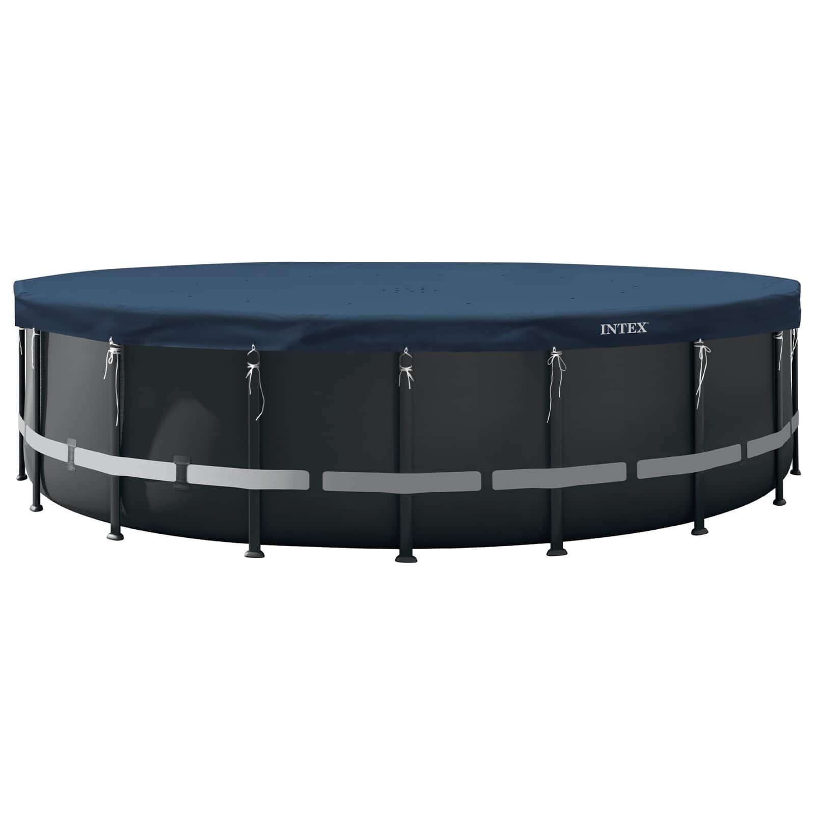 INTEX Medencefedél Ø610 x 20 cm Kerek PVC és PET