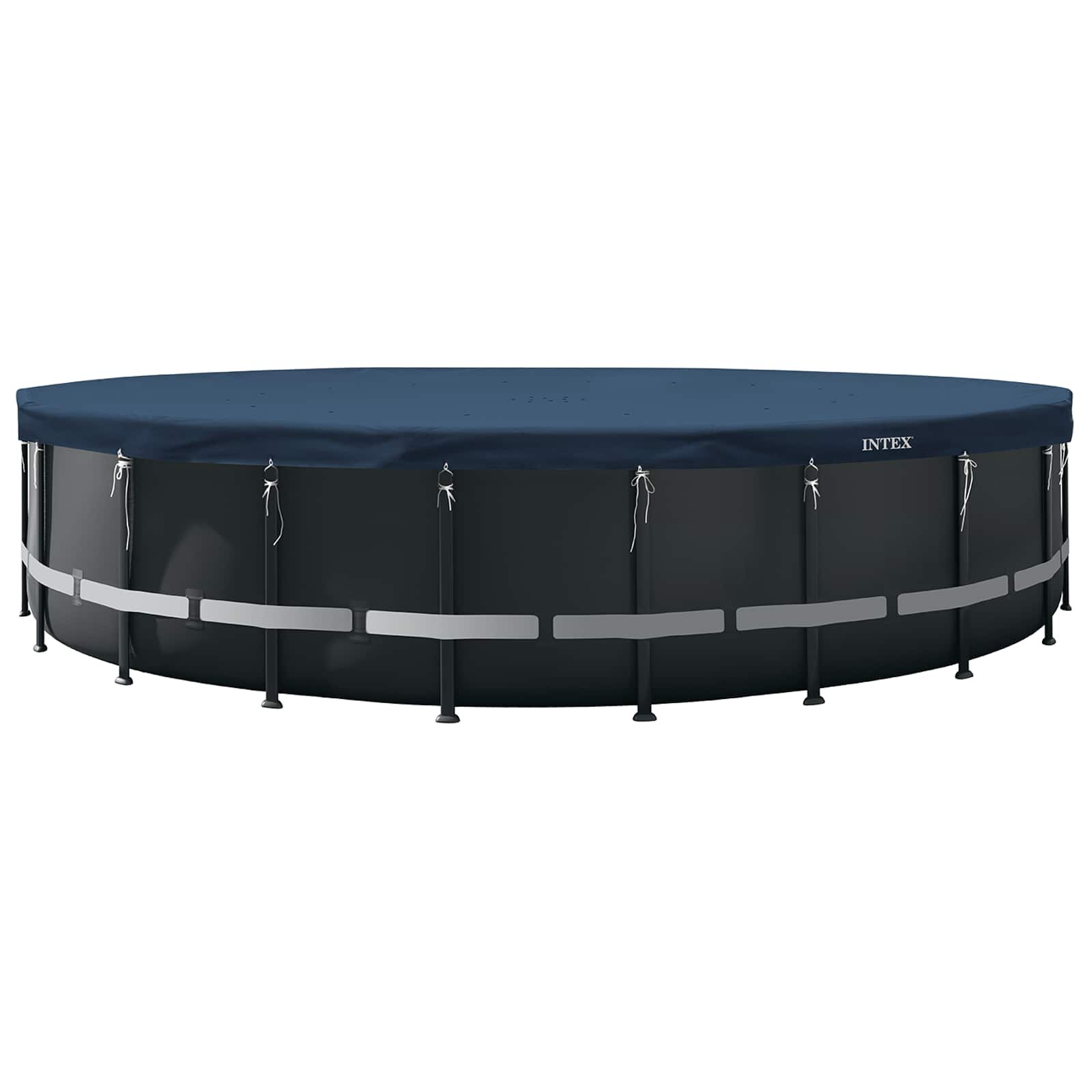 INTEX Medencefedél Ø730 x 20 cm Kerek PVC és PET