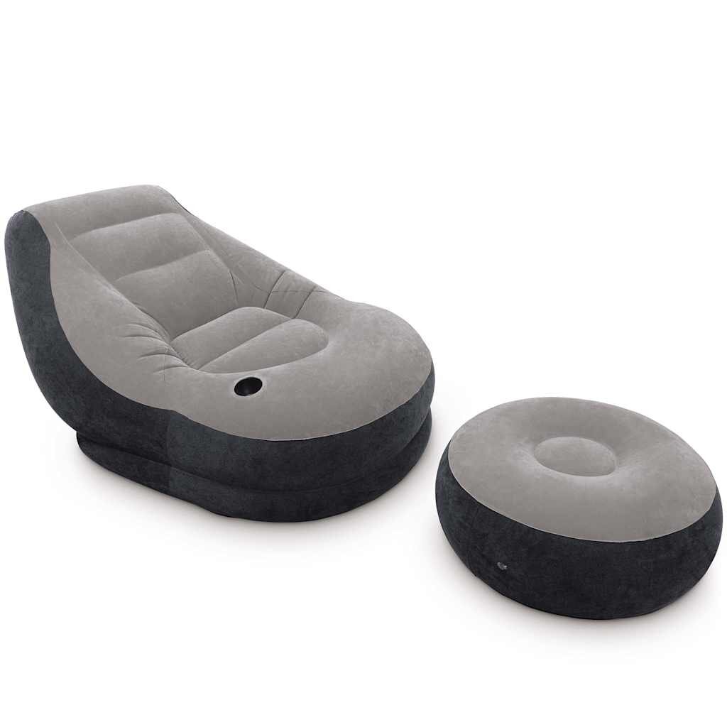 INTEX "Ultra Lounge Relax" 68564NP felfújható szék puffal