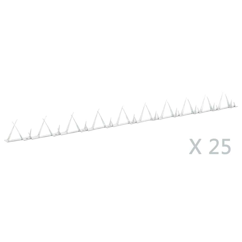 vidaXL 25 db acél kerítéstüske 1 m