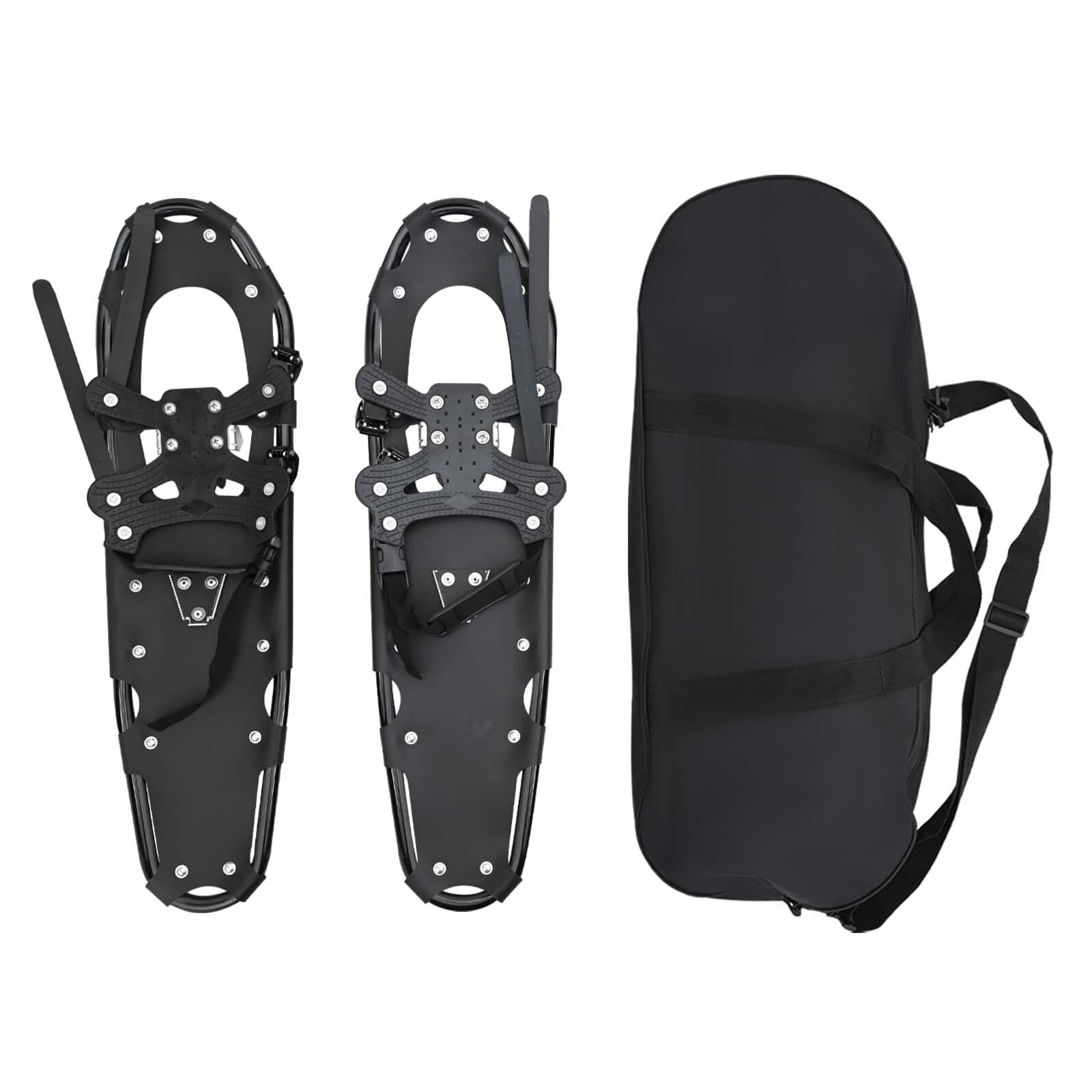 vidaXL 3 az 1-ben hótalp Fekete 785 x 22 cm Alumínium és HDPE