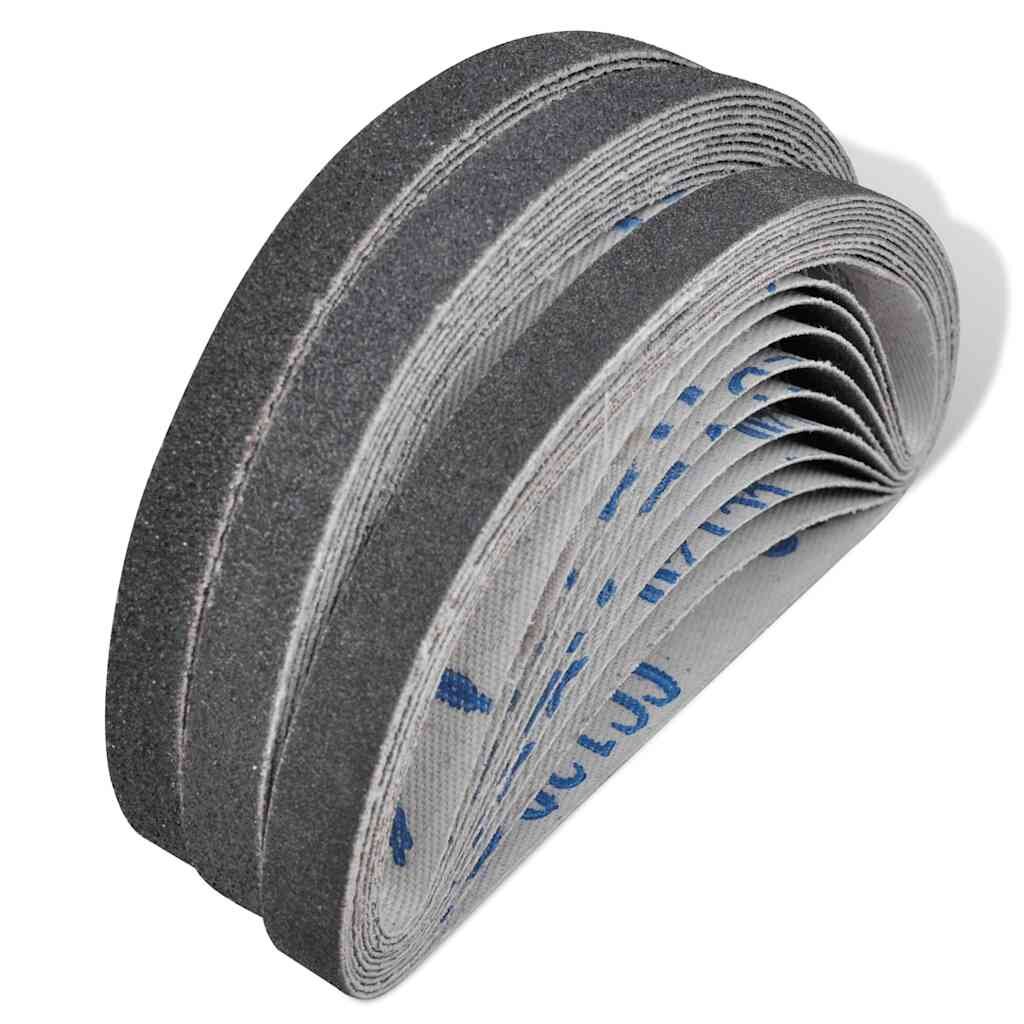 vidaXL 30 darab pneumatikus csiszolószalag: 10 db 60-as 10 db 80-as 10 db 120-as 10 mm x 330 mm