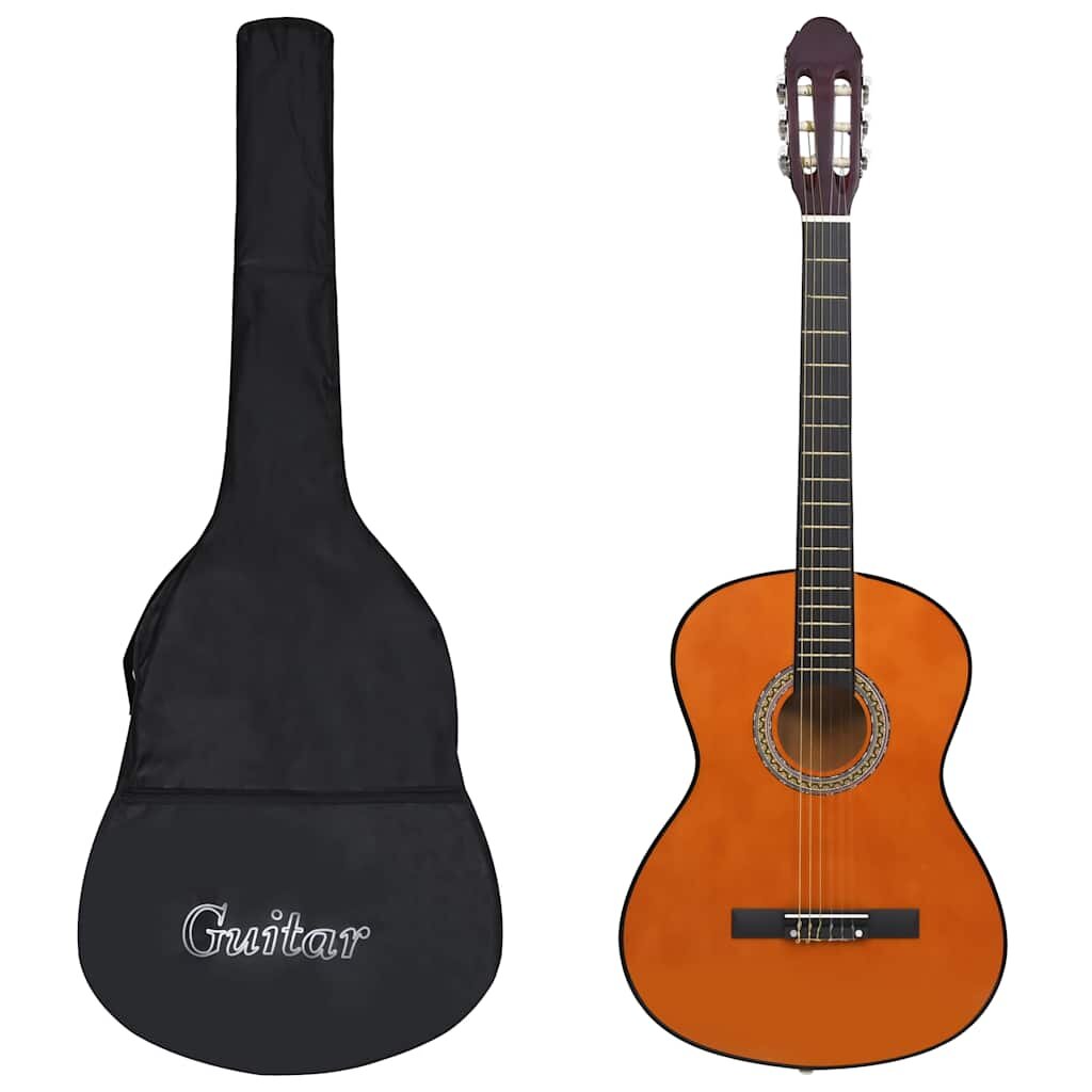 vidaXL 4/4-es klasszikus gitár kezdőknek tokkal 39