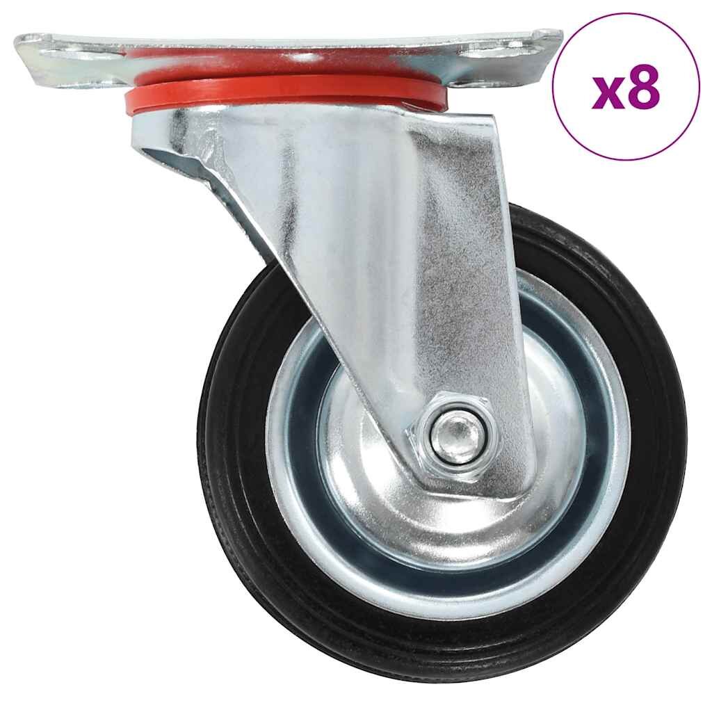 vidaXL 8 darab önbeálló görgő 75 mm