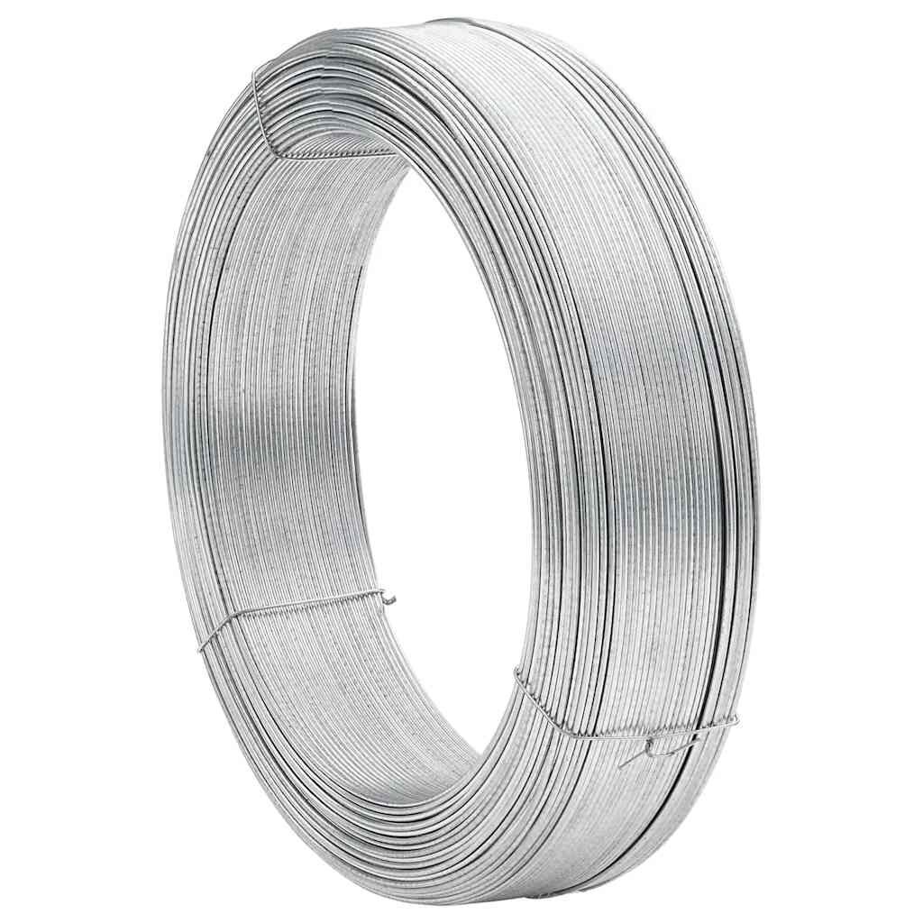 vidaXL acél kerítésösszekötő drót 250 m 14 mm