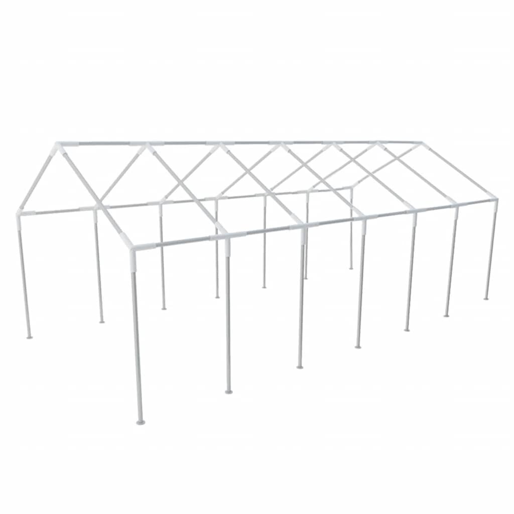 vidaXL Acél váz 12 x 6 m parti sátoroknak