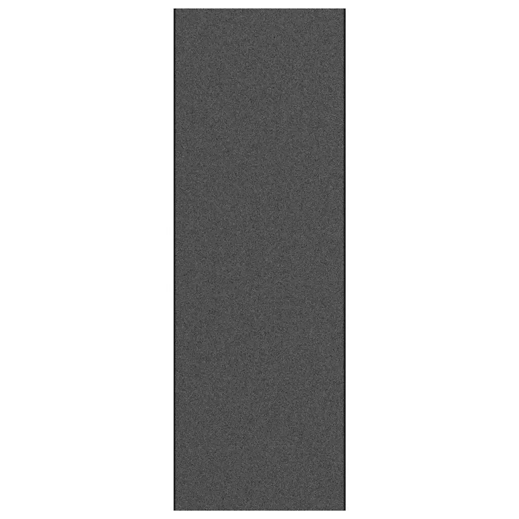 vidaXL Ajtószőnyeg Antracit és fekete 120 x 350 cm Poliamid és PVC
