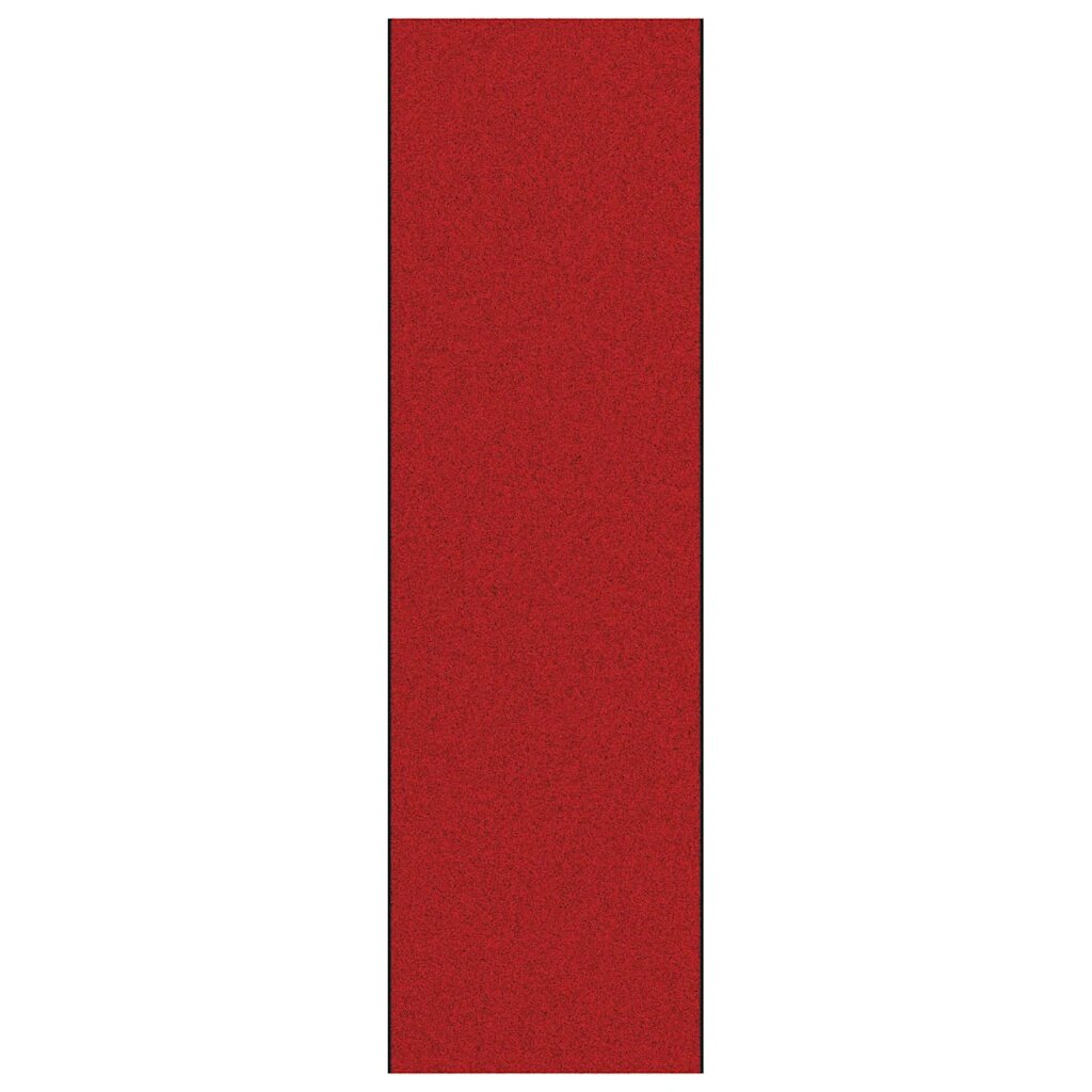 vidaXL Ajtószőnyeg Egyéb Piros és Fekete 120 x 400 cm Poliamid és PVC