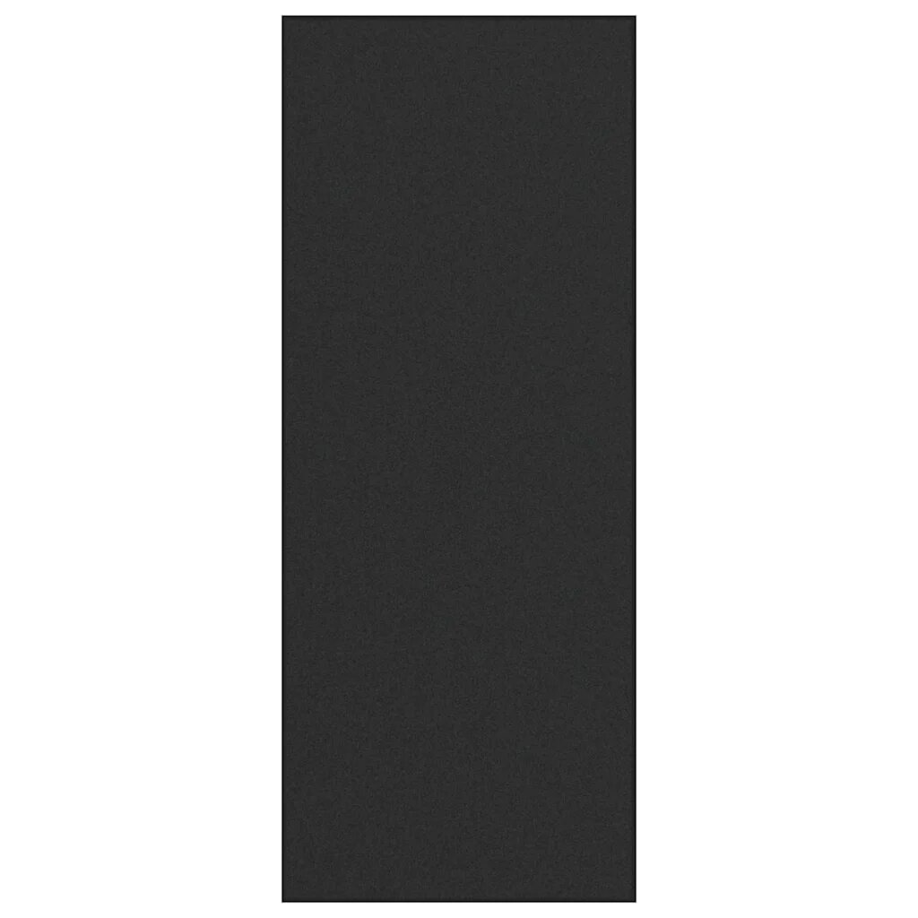 vidaXL Ajtószőnyeg Fekete 120 x 300 cm 100% Poliamid