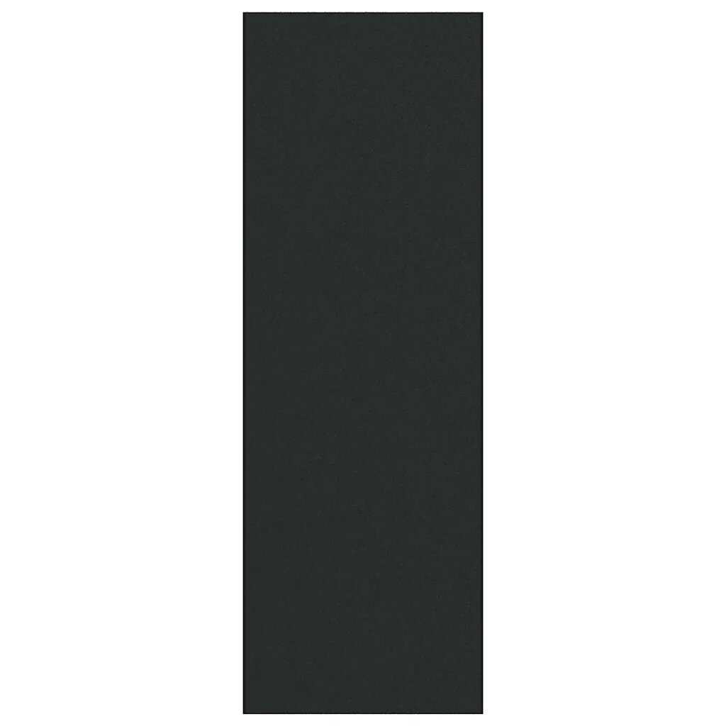 vidaXL Ajtószőnyeg Fekete 120 x 350 cm 100% Poliamid
