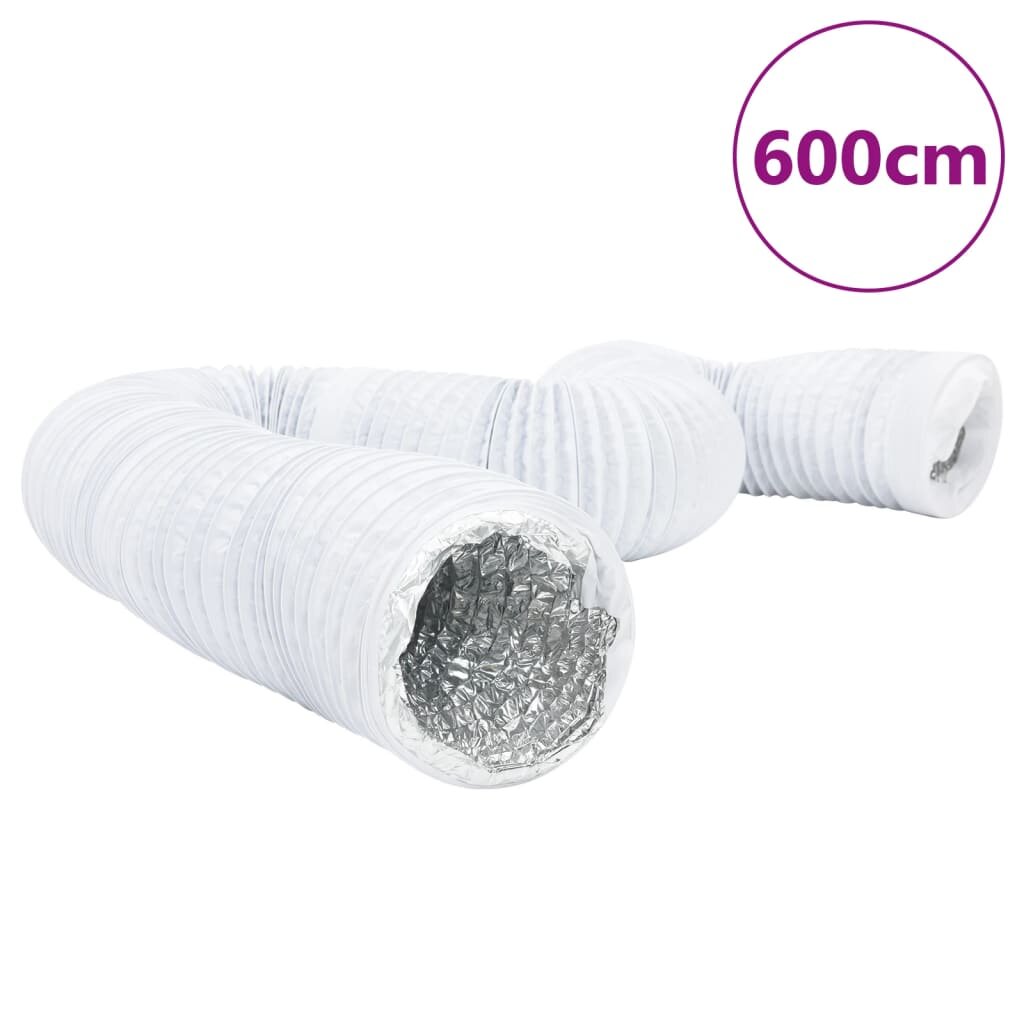 vidaXL alumĂ­nium Ă©s PVC szellĹ‘zĹ‘csĹ‘ 6 m Ă�10 cm