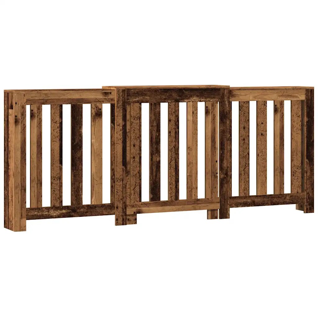 vidaXL antik fa színű szerelt fa radiátorburkolat 205 x 21 5x 835 cm