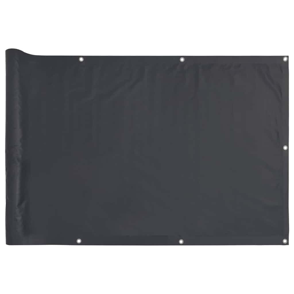 vidaXL antracitszürke PVC belátás elleni erkélyparaván 300x90 cm