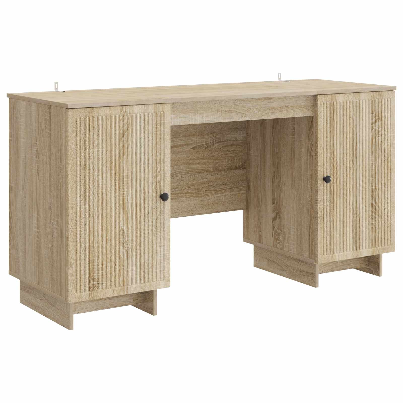vidaXL Asztal Sonoma Tölgy Szerelt Fa 1425 x 50 x 75 cm