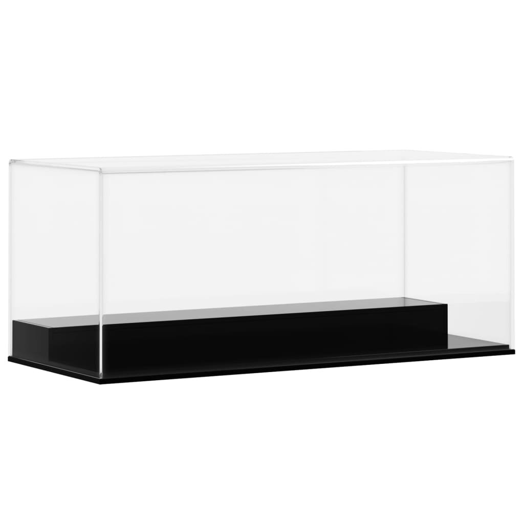 vidaXL átlátszó akril bemutatódoboz 195 x 85 x 85 cm