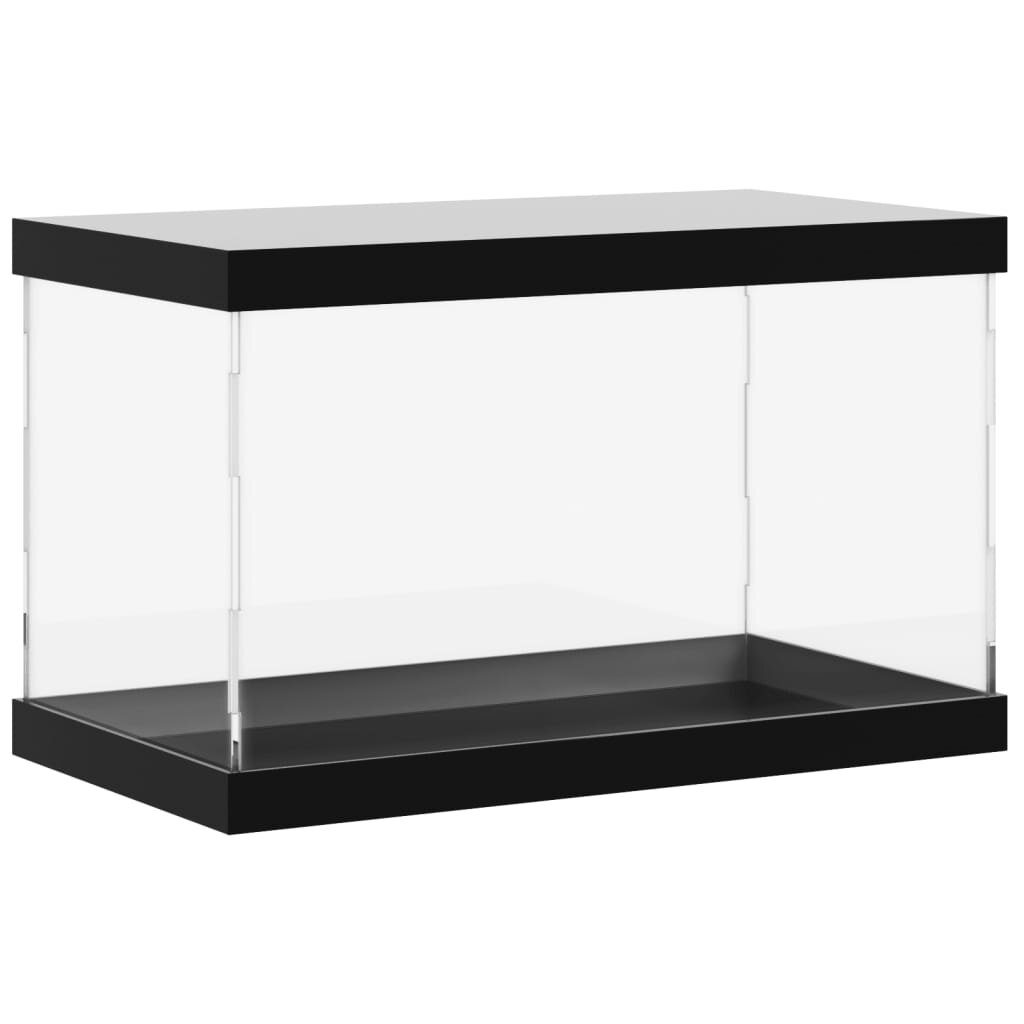 vidaXL átlátszó akril bemutatódoboz 31x17x19 cm