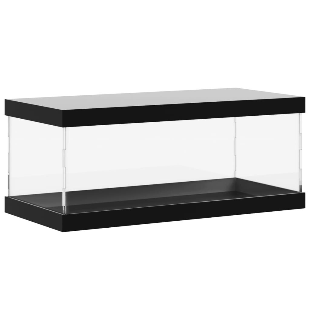 vidaXL átlátszó akril bemutatódoboz 34x16x14 cm