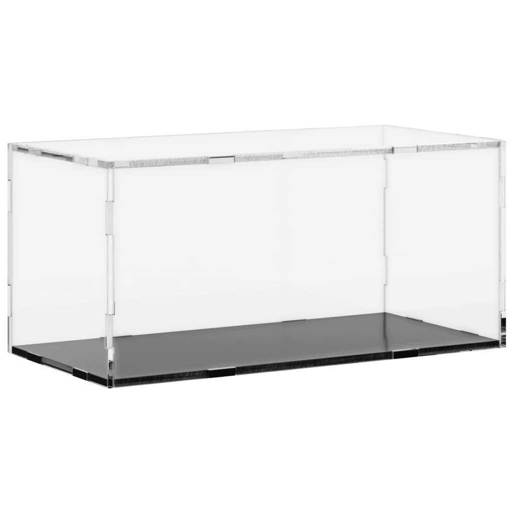 vidaXL átlátszó akril kiállító doboz 30 x 15 x 14 cm