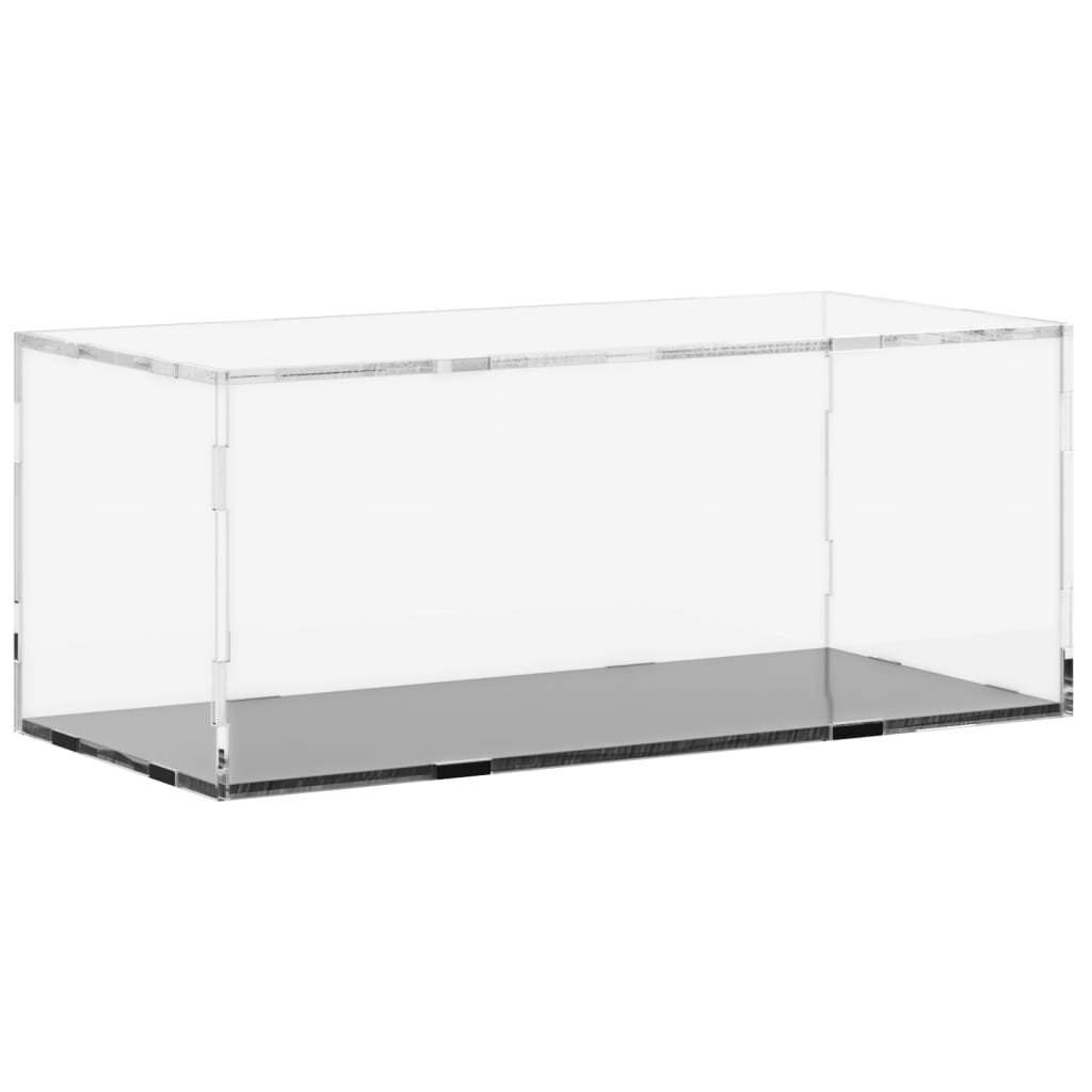 vidaXL ĂˇtlĂˇtszĂł akril kiĂˇllĂ­tĂł doboz 34x16x14 cm
