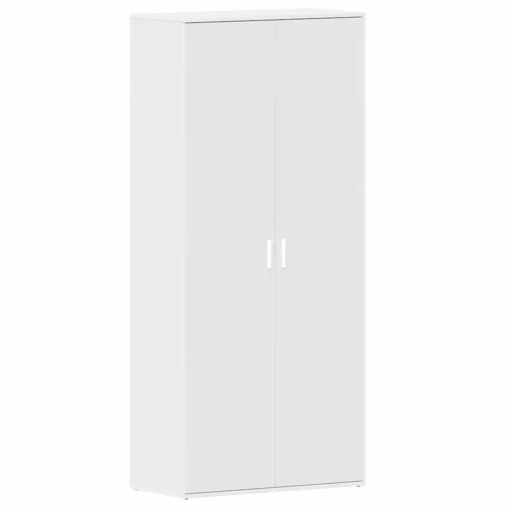 vidaXL Cipőszekrény 80 x 39 x 178 cm Szerelt Fa Fehér