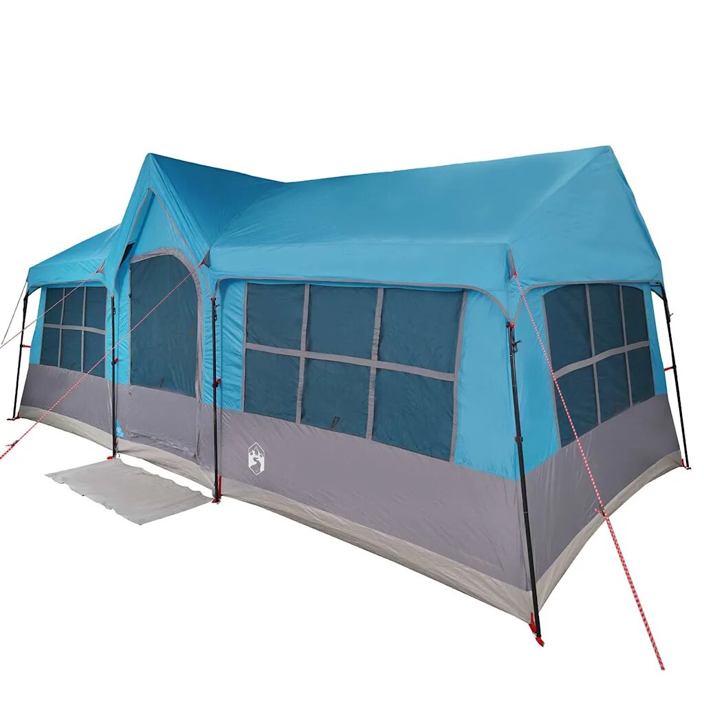 vidaXL Családi Sátor 622 x 295 x 238 cm Poliészter és acél