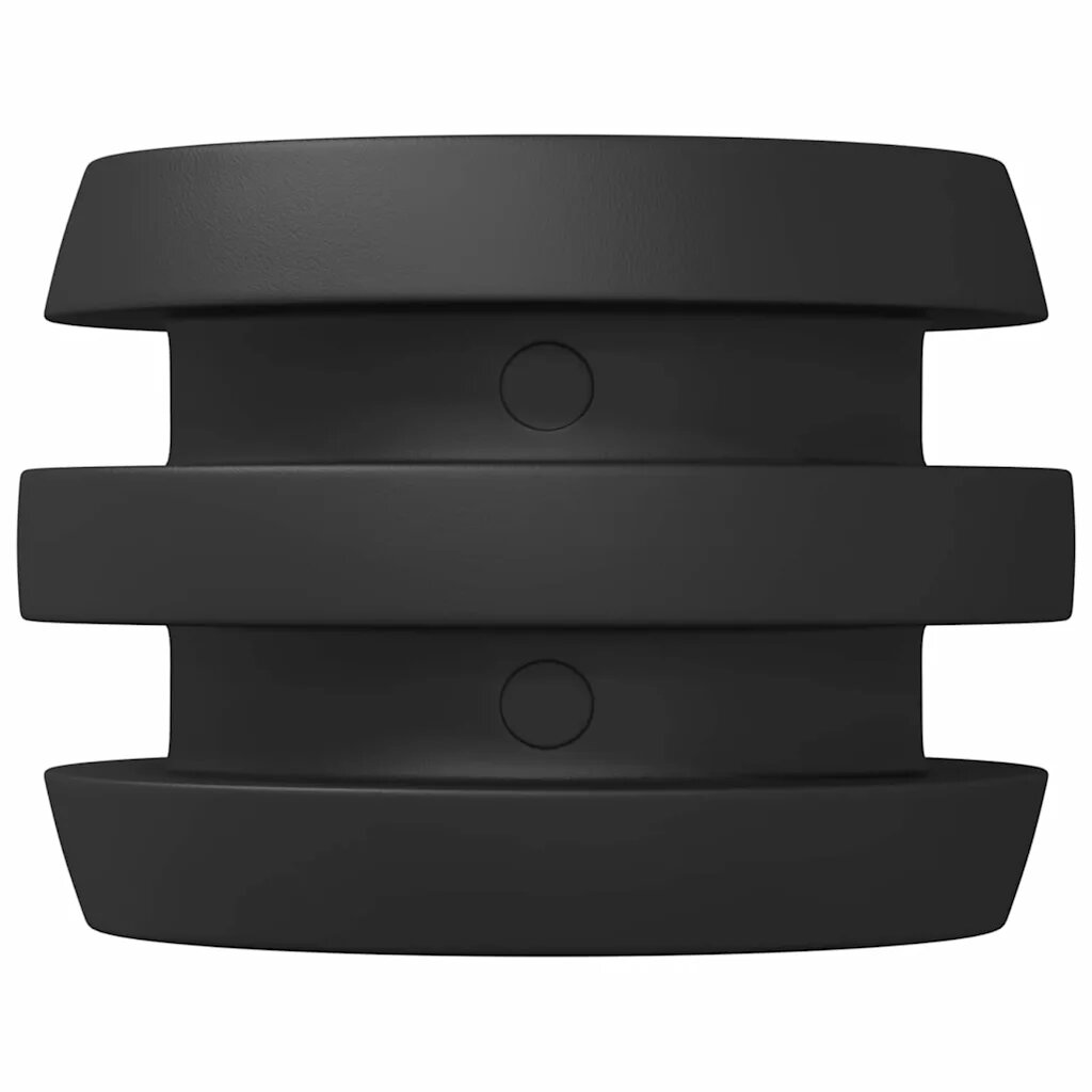 vidaXL Csocsóasztal gumi 16 db Fekete 3 x 3 x 2 cm TPE