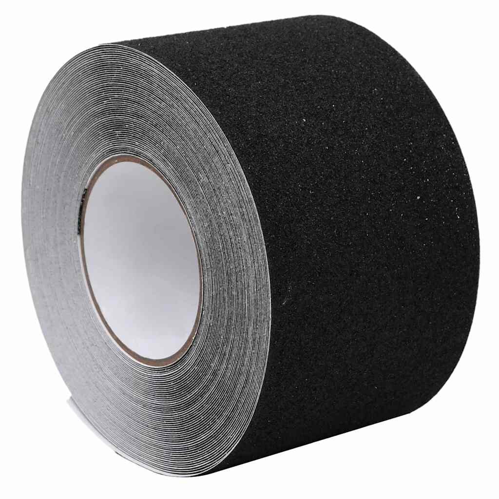 vidaXL csúszásgátló szalag Fekete 01x20 m PVC