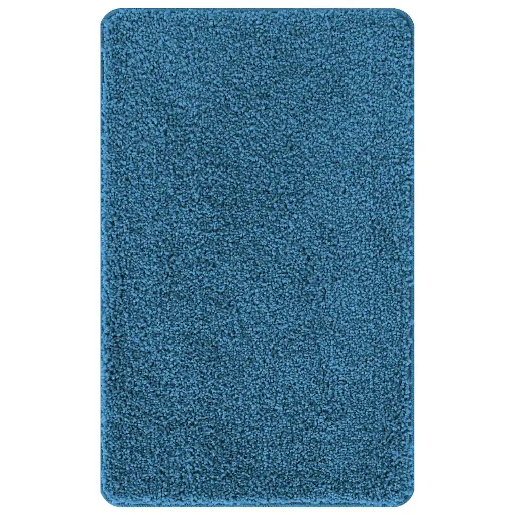 vidaXL Csúszásmentes Fürdőszőnyeg Kék 60 x 90 cm PP
