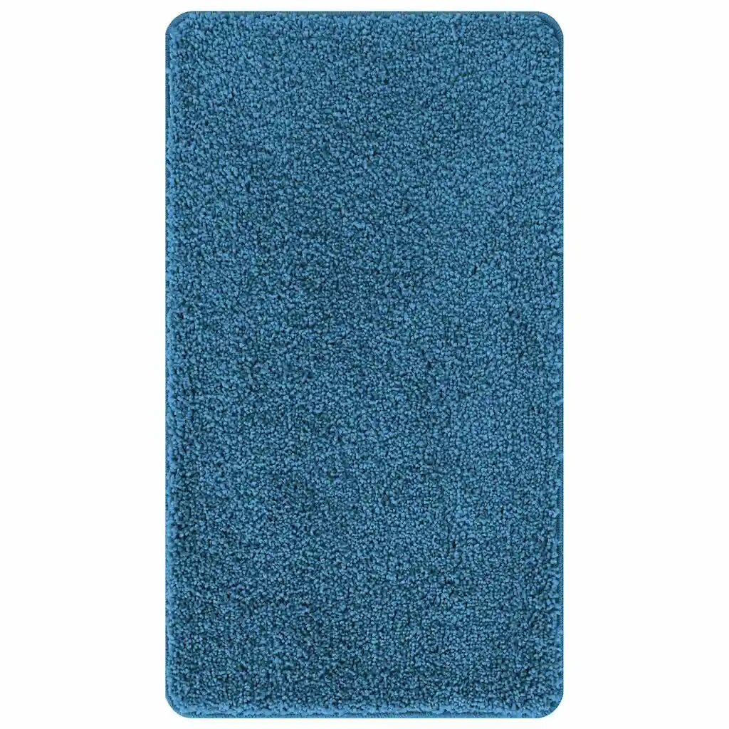 vidaXL Csúszásmentes Fürdőszőnyeg Kék 70 x 120 cm PP