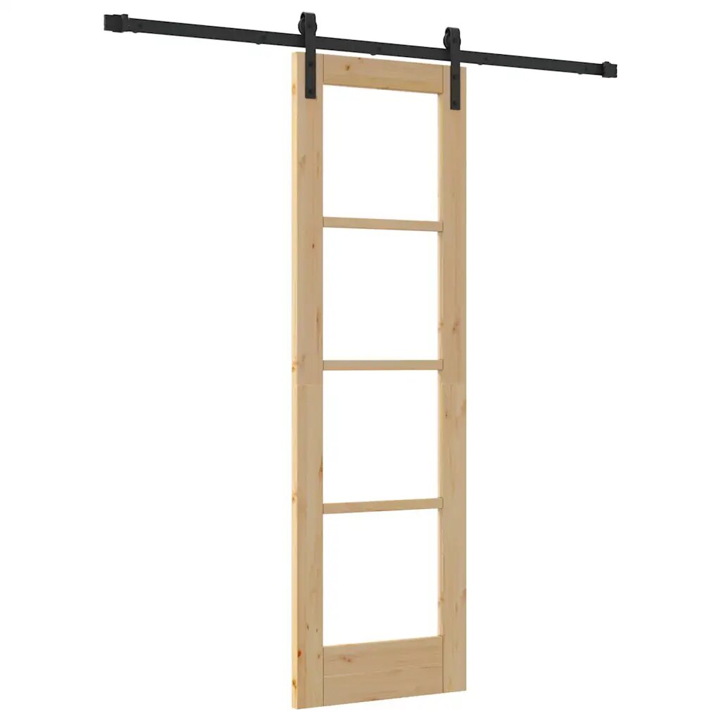 vidaXL Csúszó ajtó ORKDAL Természetes 61 x 1985 cm