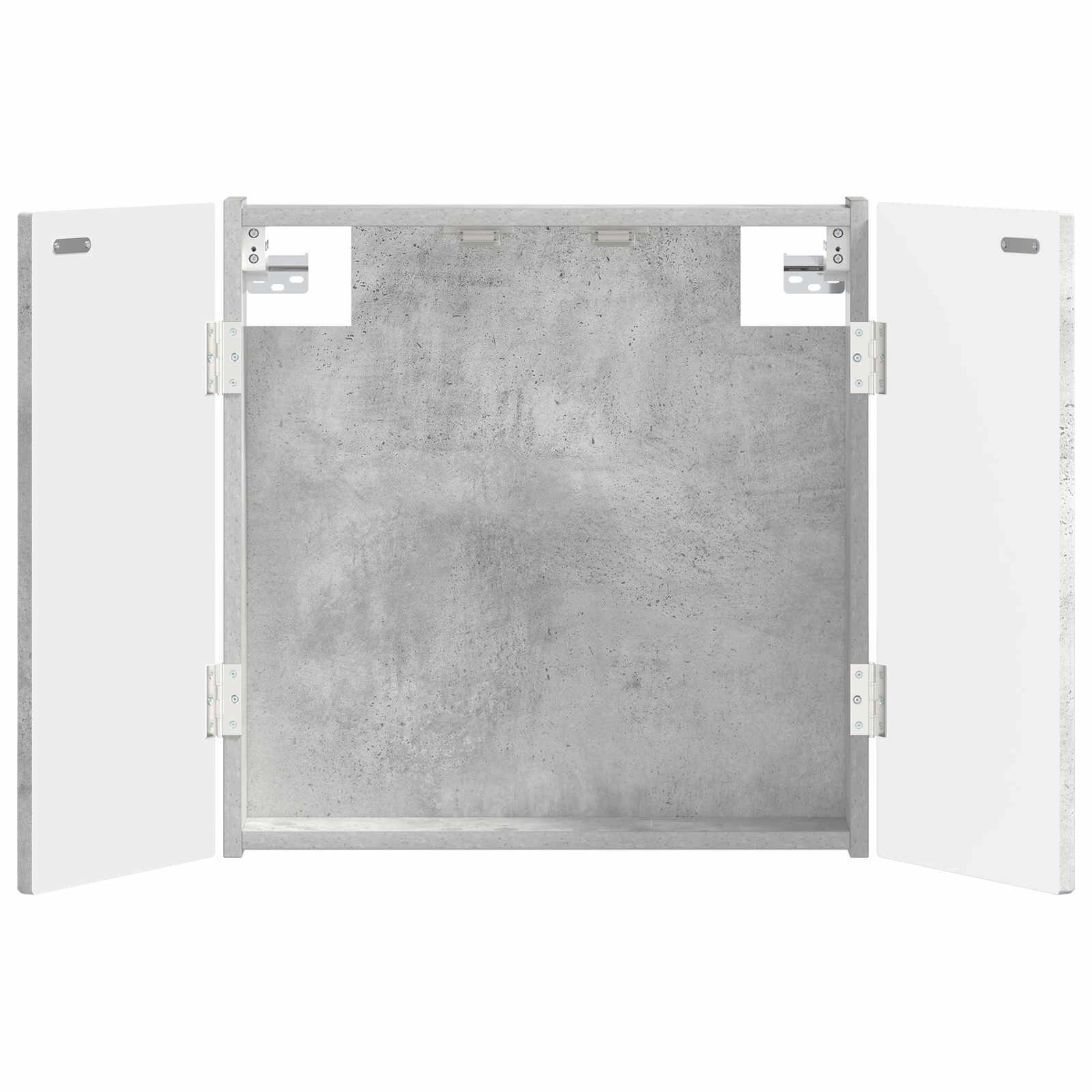 vidaXL Darts szekrény ARNHEM Betonszürke 525 x 105 x 535 cm