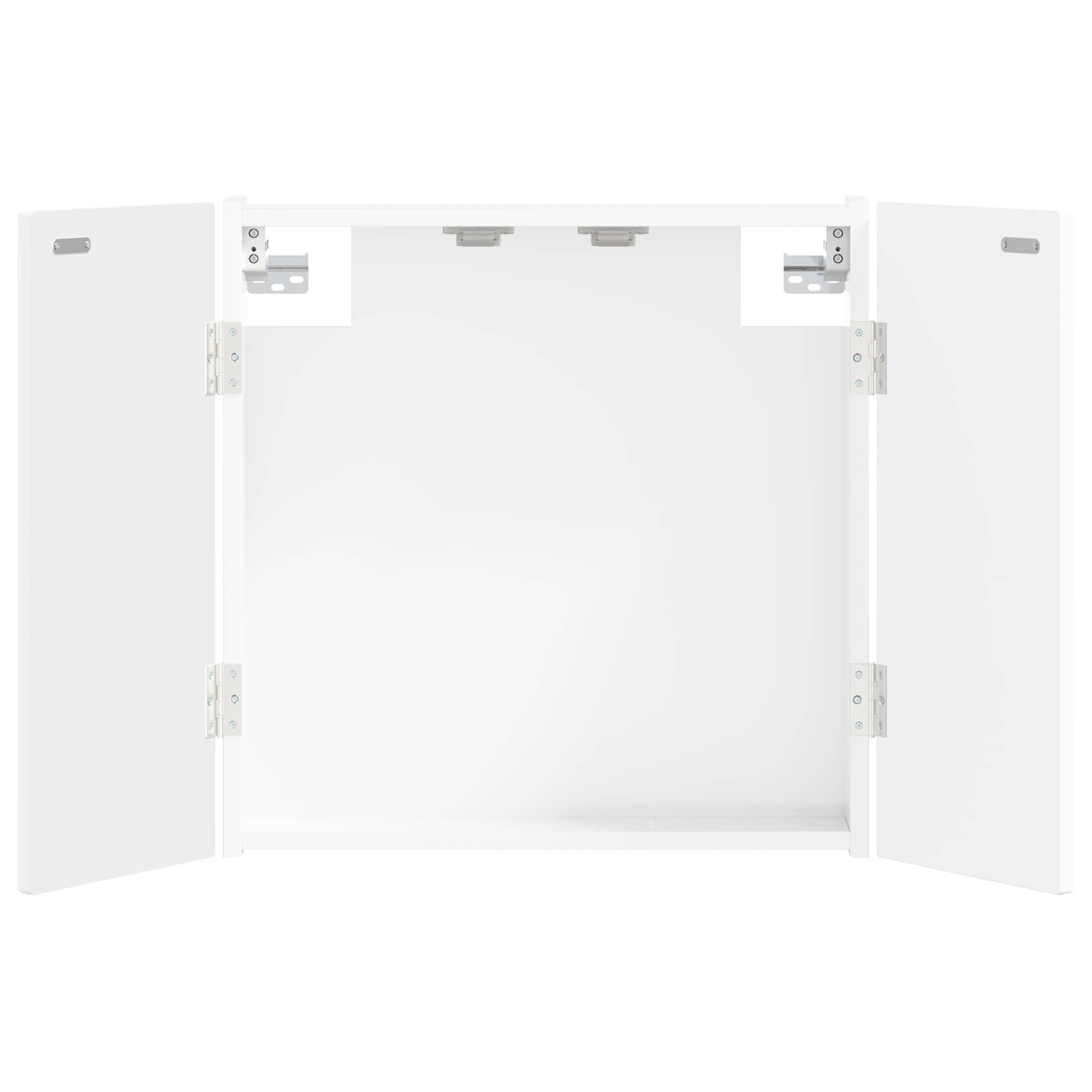 vidaXL Darts szekrény ARNHEM Magasfényű Fehér 525 x 105 x 535 cm