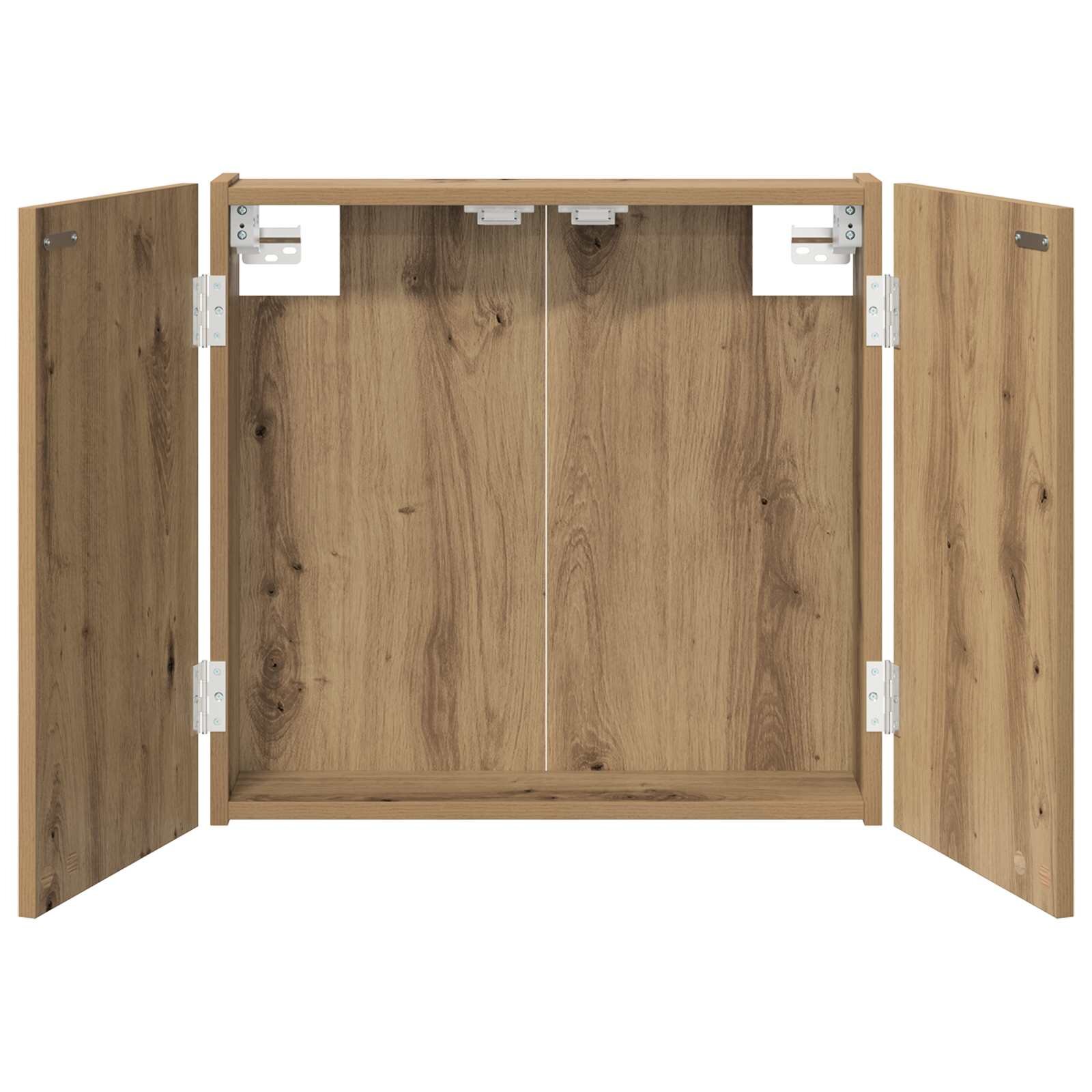vidaXL Darts szekrény Kézműves Tölgy 56 x 12 x 535 cm Szerelt Fa