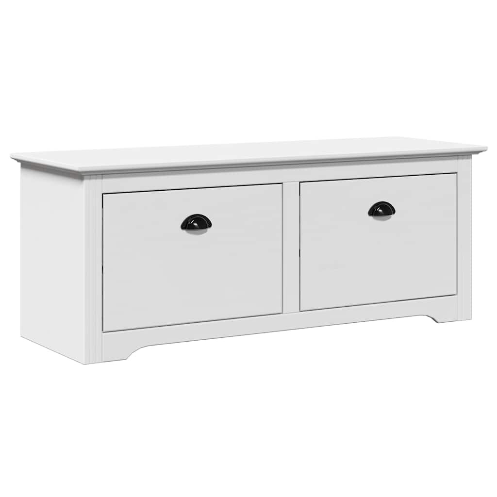 vidaXL előszobai pad "BODO" Fehér 114x40x45 cm
