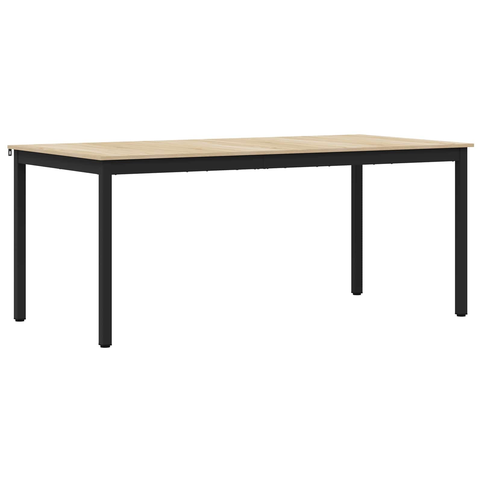 vidaXL Étkezőasztalok 180 x 90 x 75 cm Szerelt Fa Négyszögletes